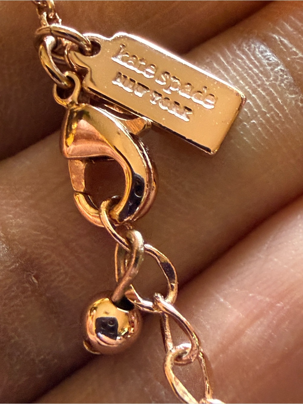 Kate Spade New York Champagne Bottle & Flutes Necklace and Bracelet Bundle - Picture 4 of 13